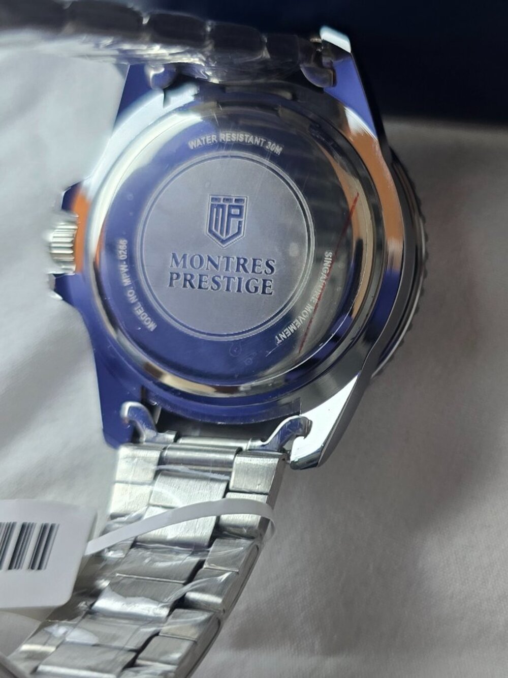 Montres Prestige X Invicta MPW-0266 Men's 43mm Silver Dial Stainless Steel Watch - Picture 5 of 6